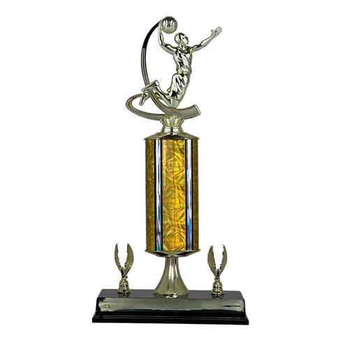 Trofeo de Tubo con Figura Serie 441 de Baloncesto